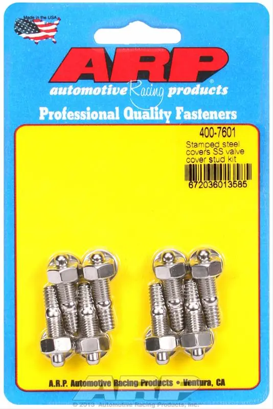 Arp Valve Cover Stud Kit – Stainless Steel, 400-7601 Universal Fit 1