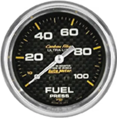 Autometer 4812 Carbon Fiber Ultra-Lite Analog Gauge Kit 1