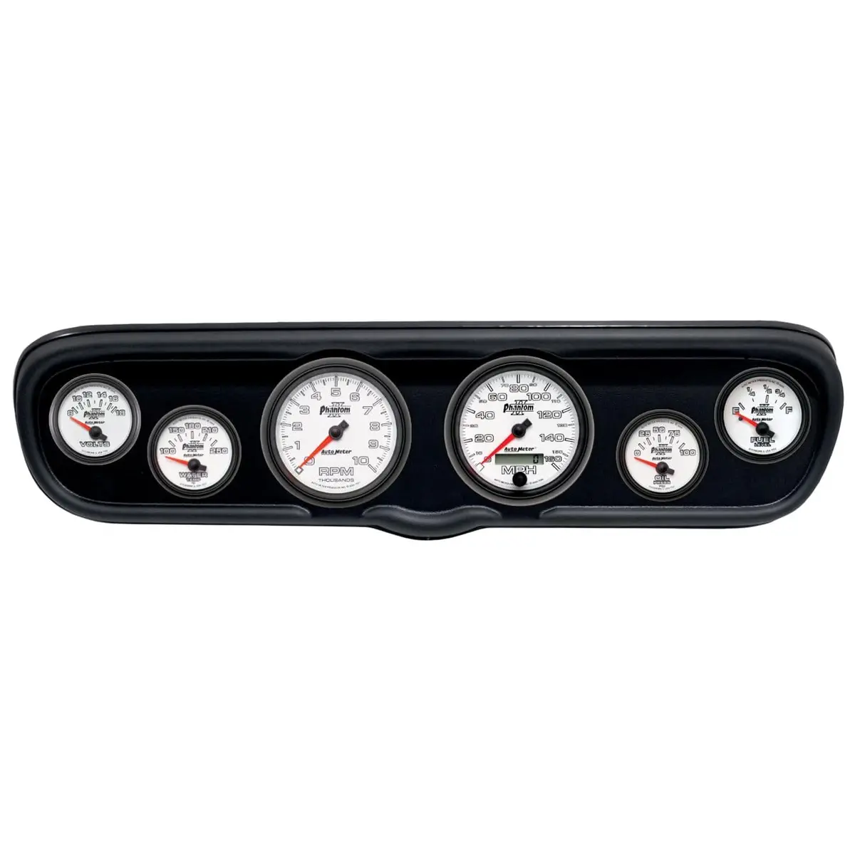 Autometer Phantom Ii Digital Instrument Cluster – 5-Inch Tft Display, Customizable Gauges – Model 2110-10 1