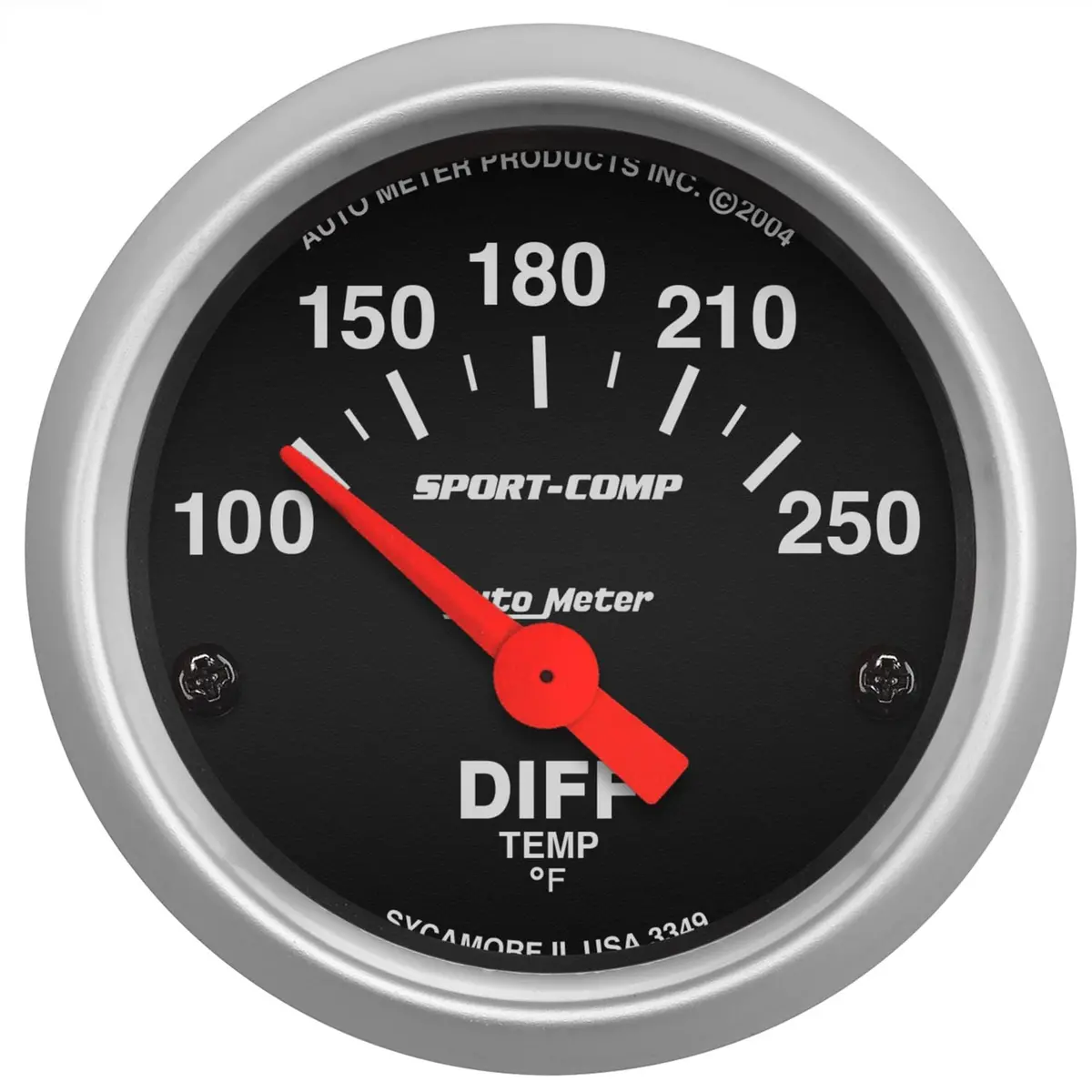 Autometer Sport-Comp Analog Gauge – 3349 2-1/16" Diameter 1