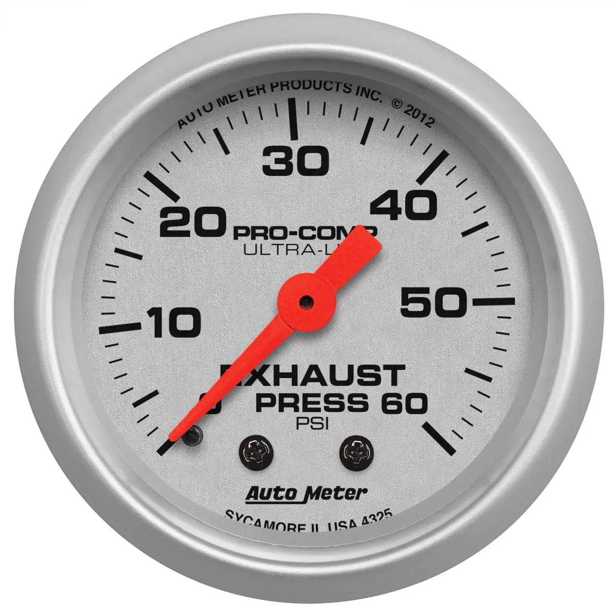 Autometer Ultra-Lite 2-1/16" Analog Performance Gauges (Model 4325) 1