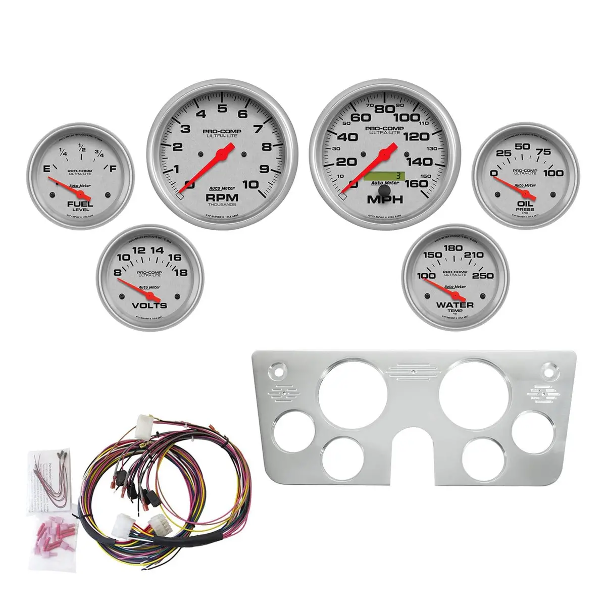 Autometer 7045-Ul Ultra-Lite Digital Instrument Cluster 1