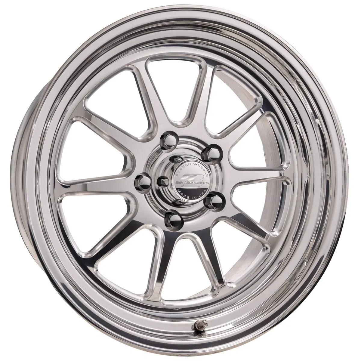 Billet Specialties Amc33812 Polished Amc33 Malibu Custom Wheel 1