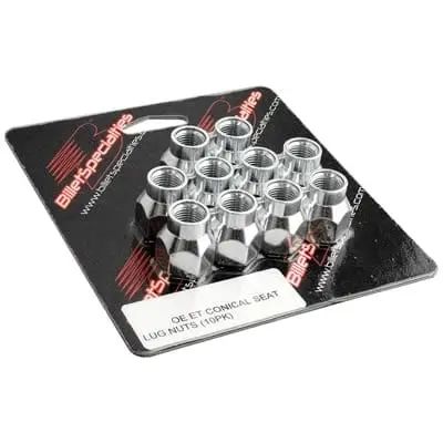 Billet Specialties 999984 Chromoly Lug Nut Set – 1/2"-20 Thread, 60-Degree Cone Seat 1