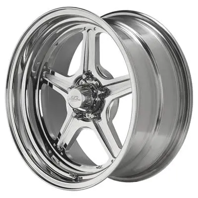 Billet Specialties Rs037806150N Street Lite Polished Wheel – 15" X 6" 1