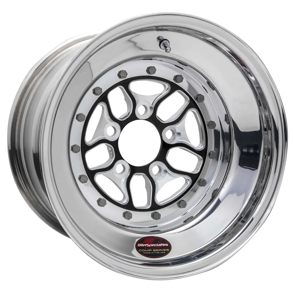 Billet Specialties Bcs075146565 Forged Aluminum Drag Wheel – 17X9 Inch, 5X4.75 Bolt Pattern 1