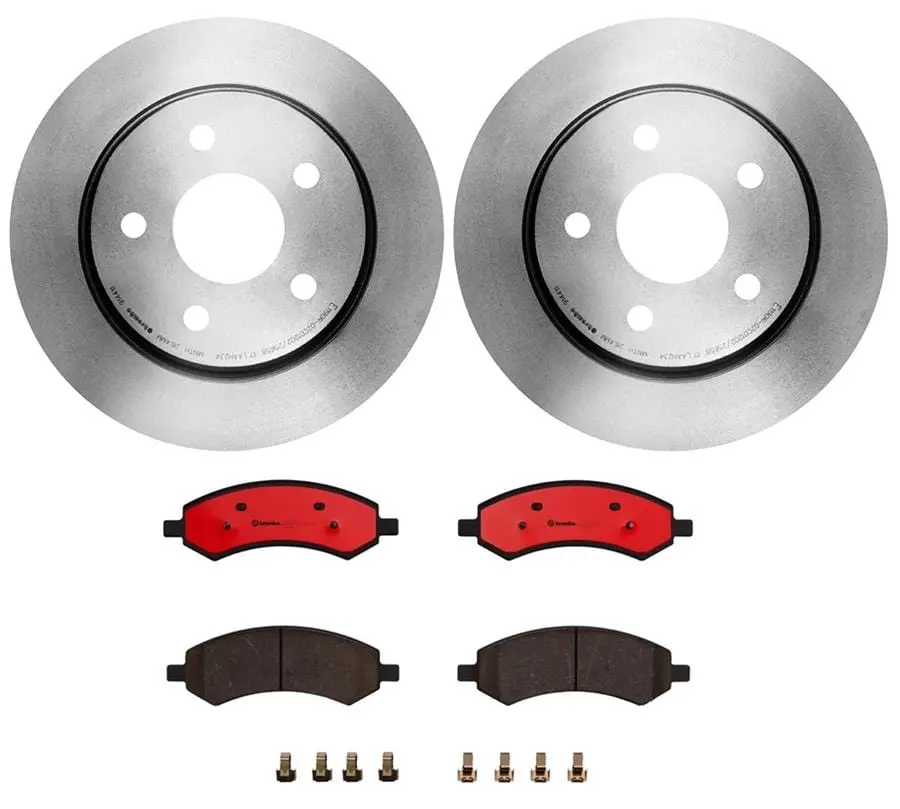 Brembo Kt00142 Brake Pad And Rotor Kit – Complete Front Or Rear Replacement 1