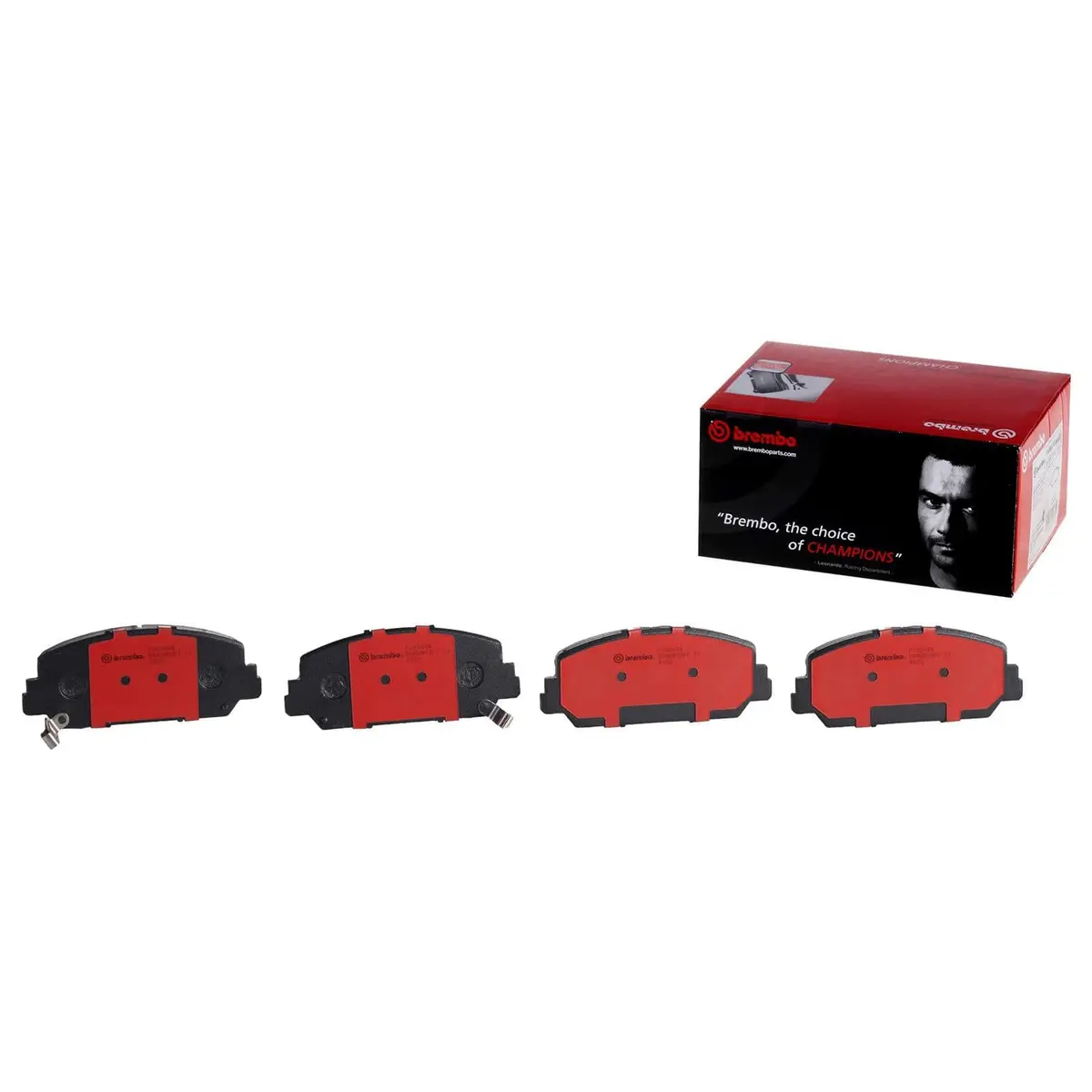 Brembo P28084N Nao Ceramic Brake Pads For Quiet, Low-Dust Stopping Power 1