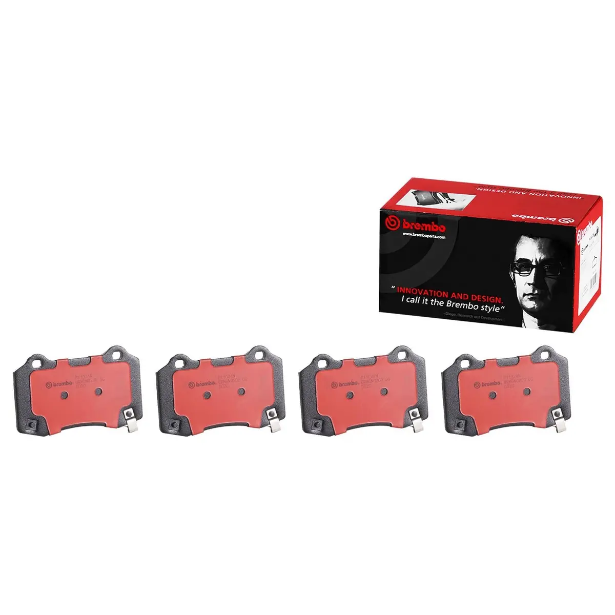 Brembo Nao Ceramic Brake Pad Set – P30105N 1