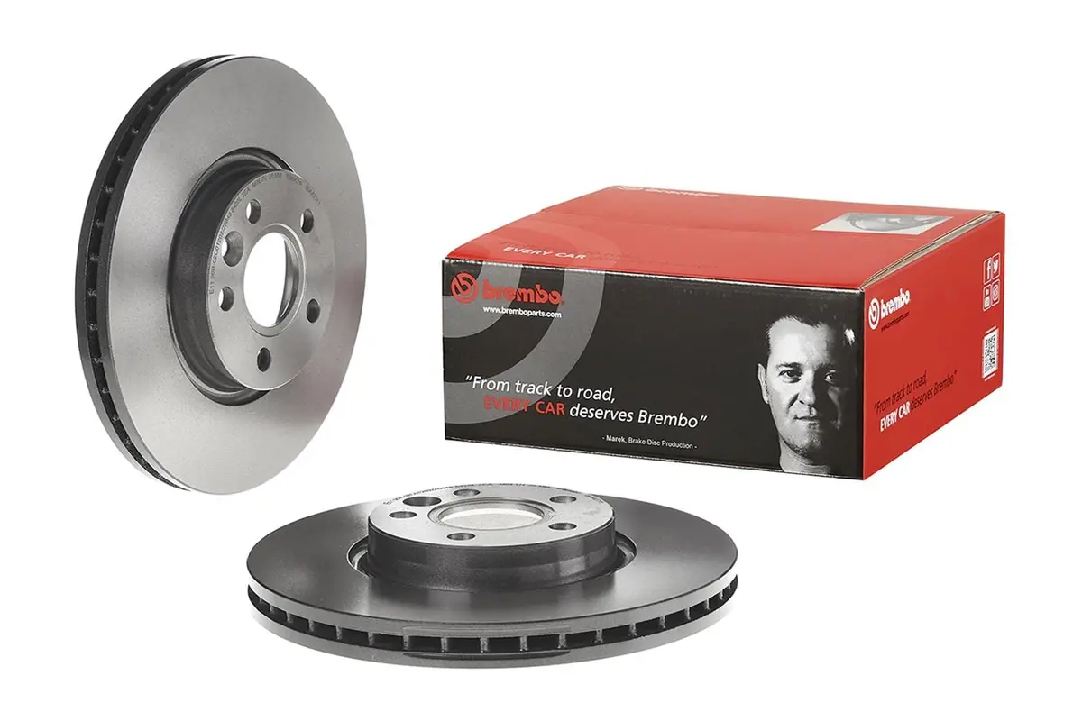 Brembo 09.A427.11 Premium Uv-Coated Brake Rotors – Corrosion-Resistant & Balanced 1