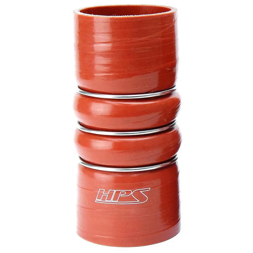 Hps 5" (127Mm) Id Orange 4Ply Silicone Charge Air Cooler Cac Hose Coupler 10" Length Hot Side 1