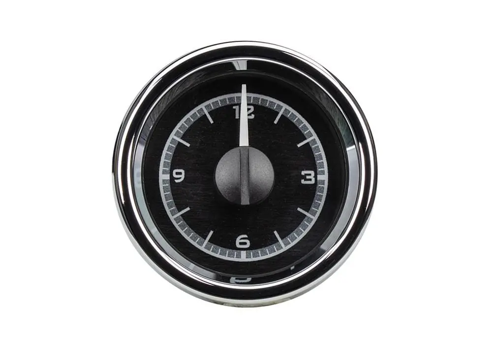 Dakota Digital Vlc-16-2-K-W Analog Dashboard Clock – Vhx Series Compatible 1