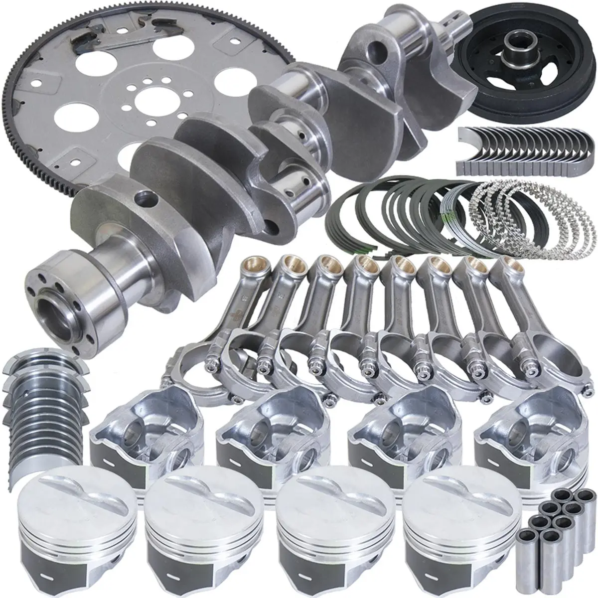 Eagle Street Performance Rotating Assembly – Silv-O-Lite Claimer Pistons (B15405L04068) 1