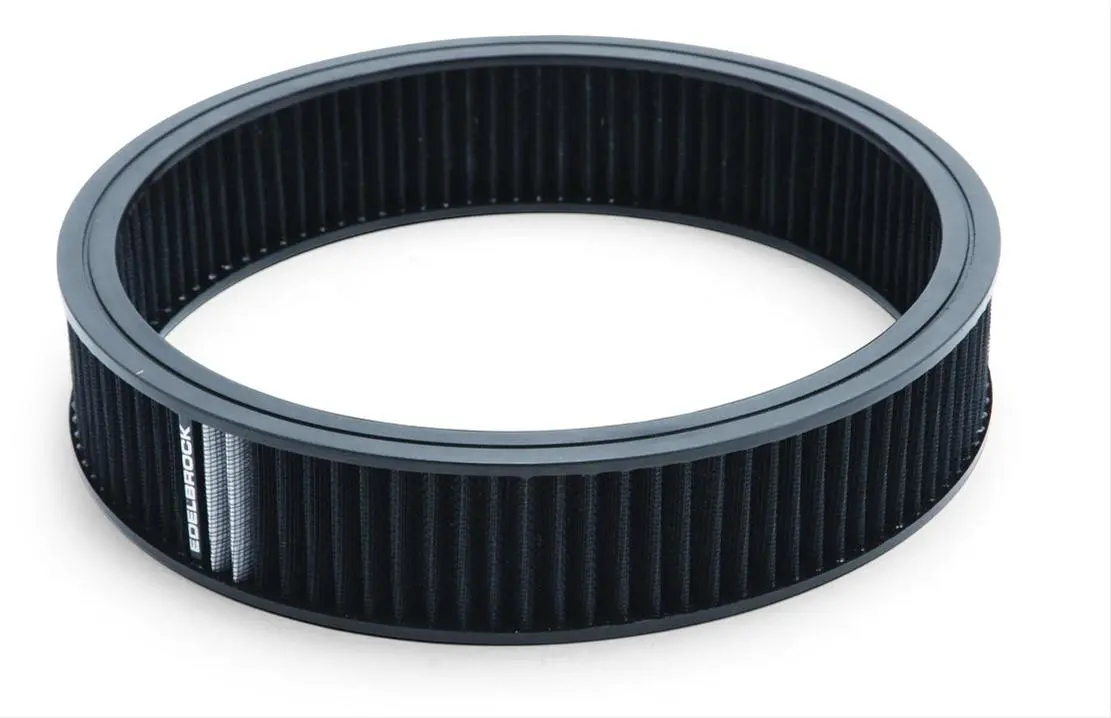 Edelbrock 43668 Pro-Flo Round Air Filter Replacement 1