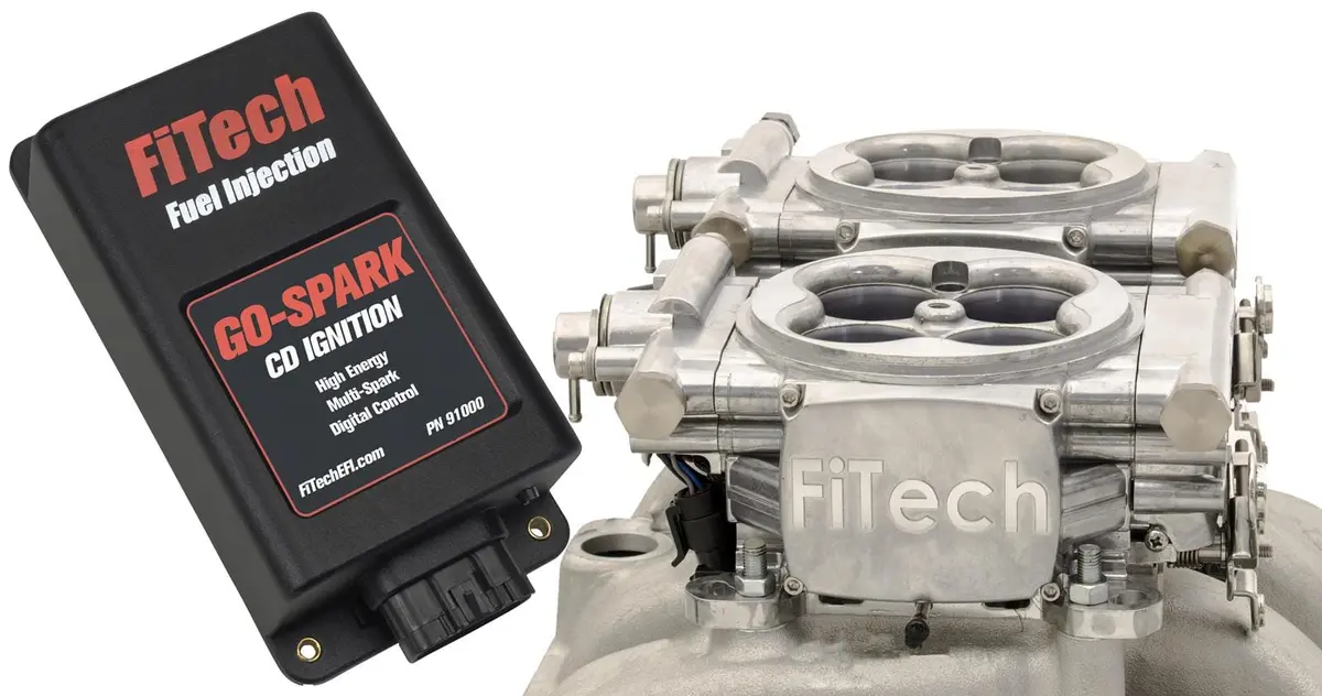 Fitech Go Efi 2X4 Self-Tuning Fuel Injection System – 625 Hp, Dual 4-Barrel Style – Kit 93061 1