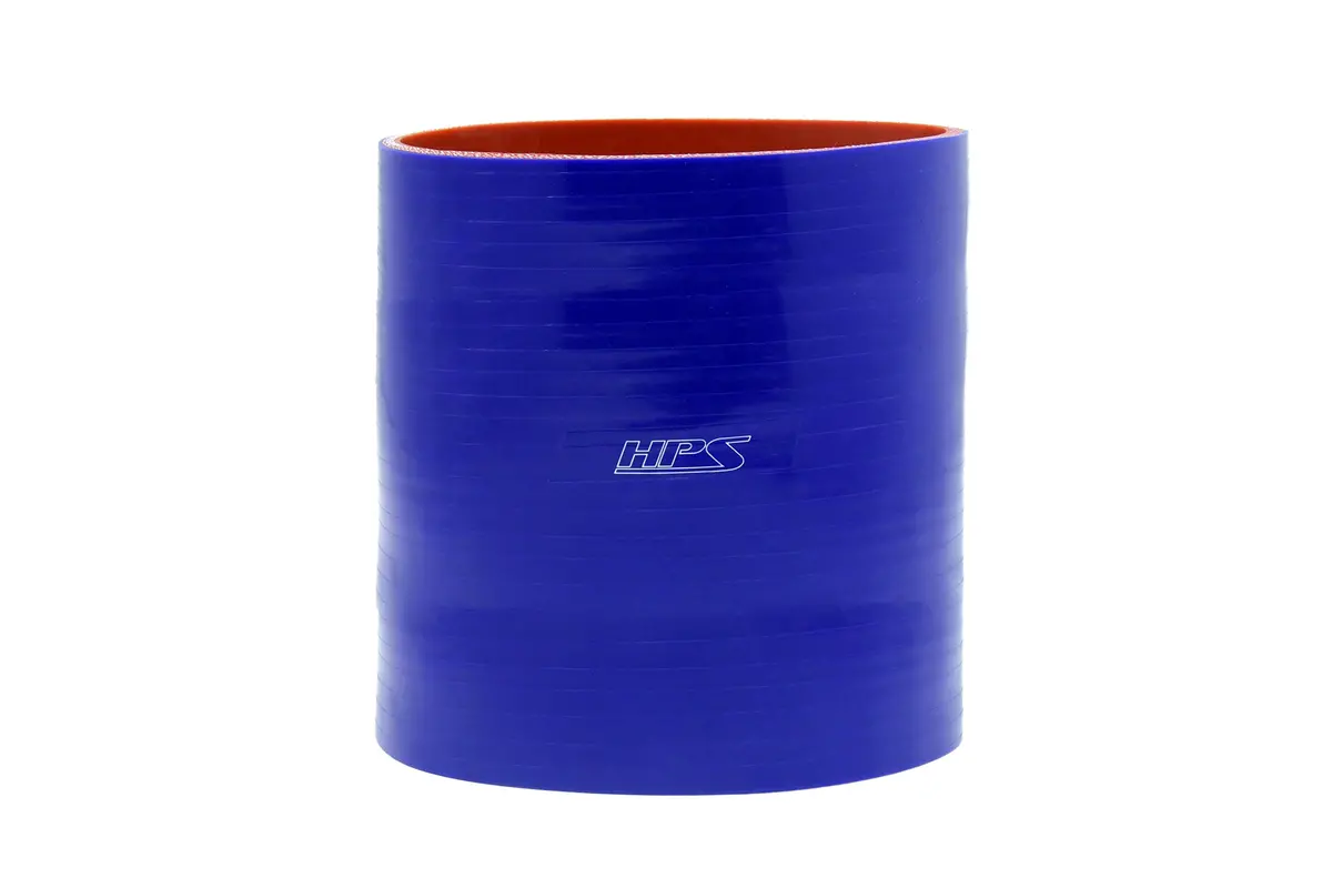 Hps 5" (127Mm) Id Straight Coupler Hose 4-Ply High Temp Silicone Blue 9" Length 1