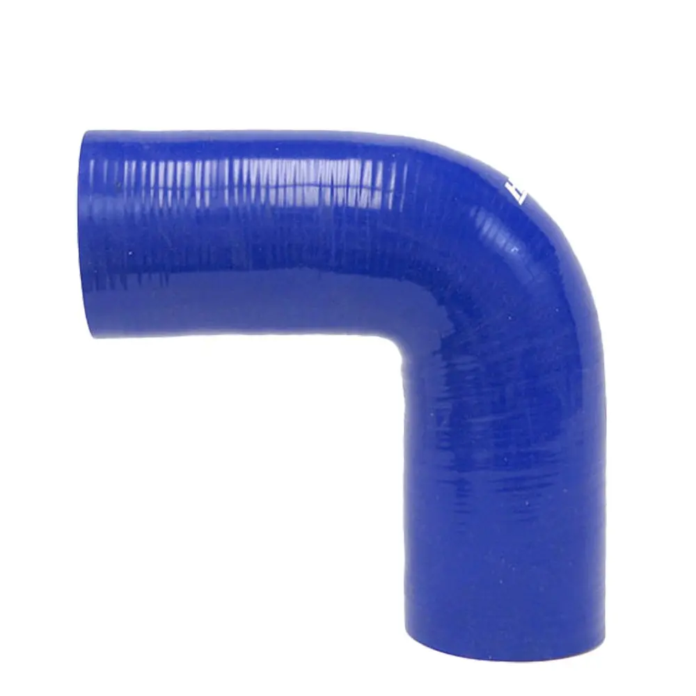 Hps 1-7/8" (48Mm) Id 90 Degree Elbow Hose Coupler 4-Ply High Temp Silicone Blue 5" Leg Length 1