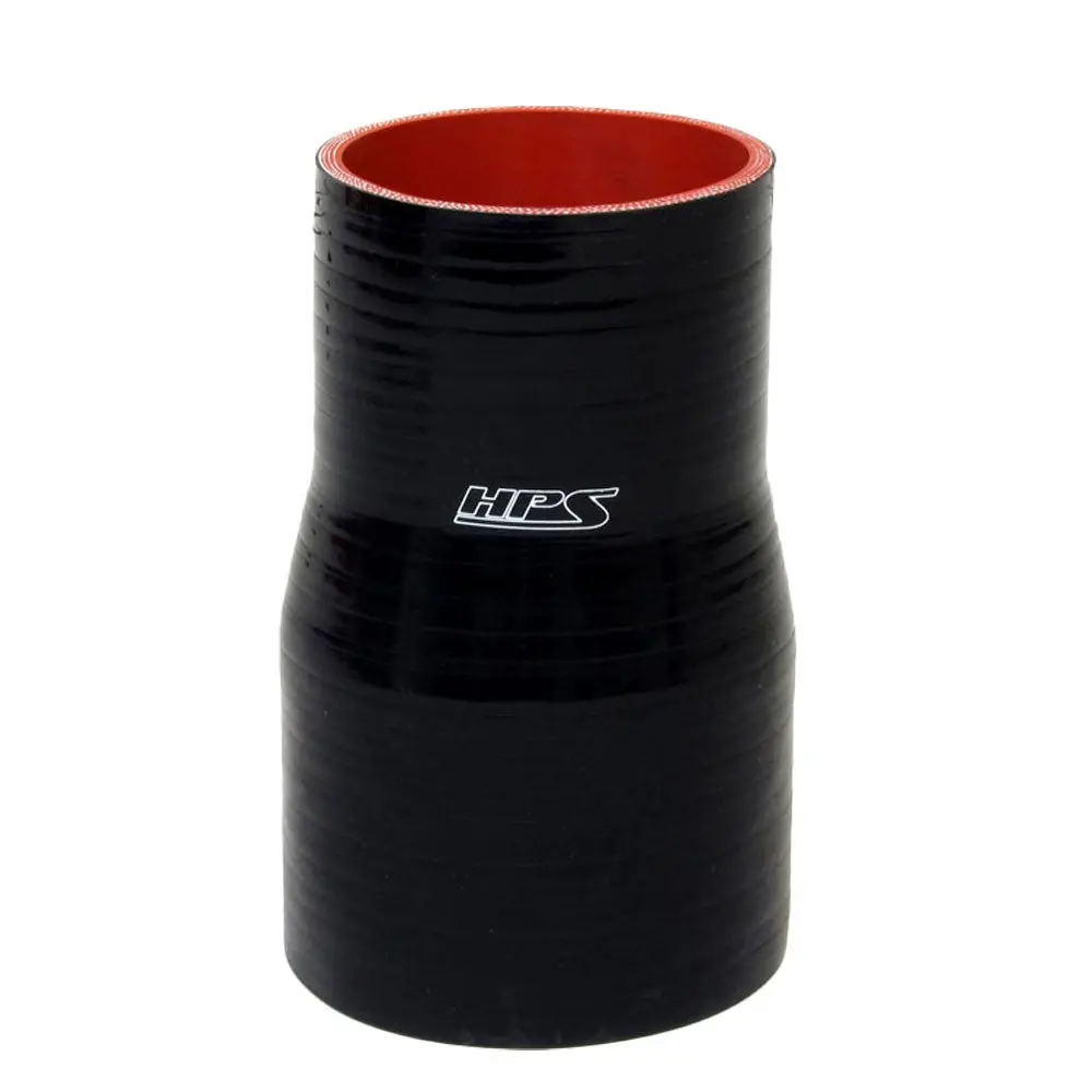 Hps 1" - 1-1/4" (25Mm - 32Mm) Id Straight Reducer Coupler Hose 4-Ply High Temp Silicone Black 4" Length 1