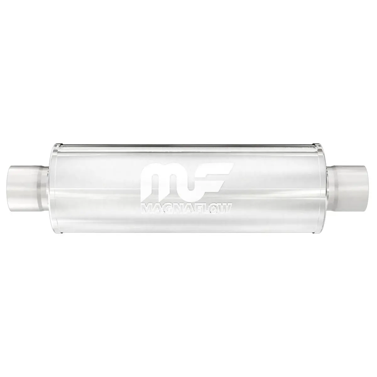 Magnaflow 10435 Performance Muffler – Straight-Through Stainless Core, Aggressive Tone 1