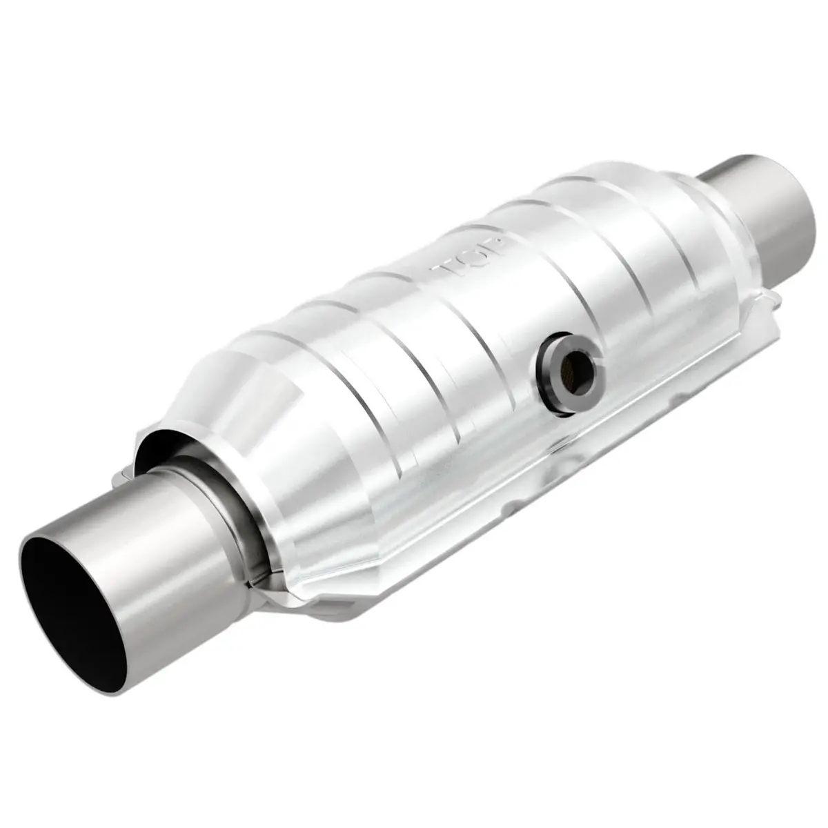 Magnaflow 451256 Universal Catalytic Converter – High-Flow, Weld-In Installation 1