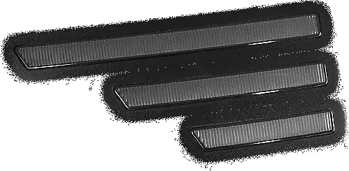 Black [Sequential 3-Strip Led Turn Signal] Manual Side View Mirror Assembly For 08-17 Freightliner Cascadia 1