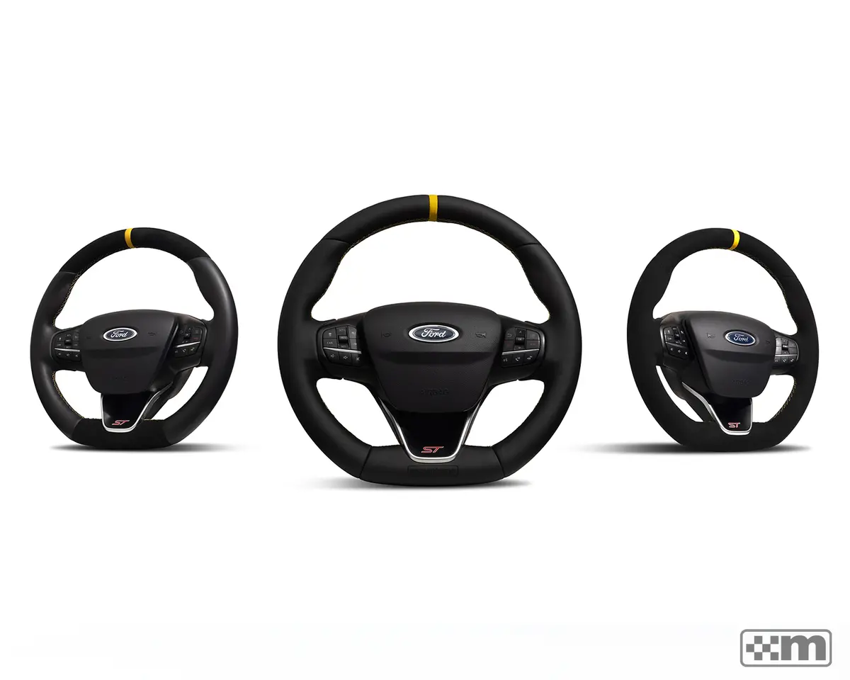 Mountune Retrimmed Steering Wheel [Mk4 Focus St/ Mk8 Fiesta St/ Puma St] 1