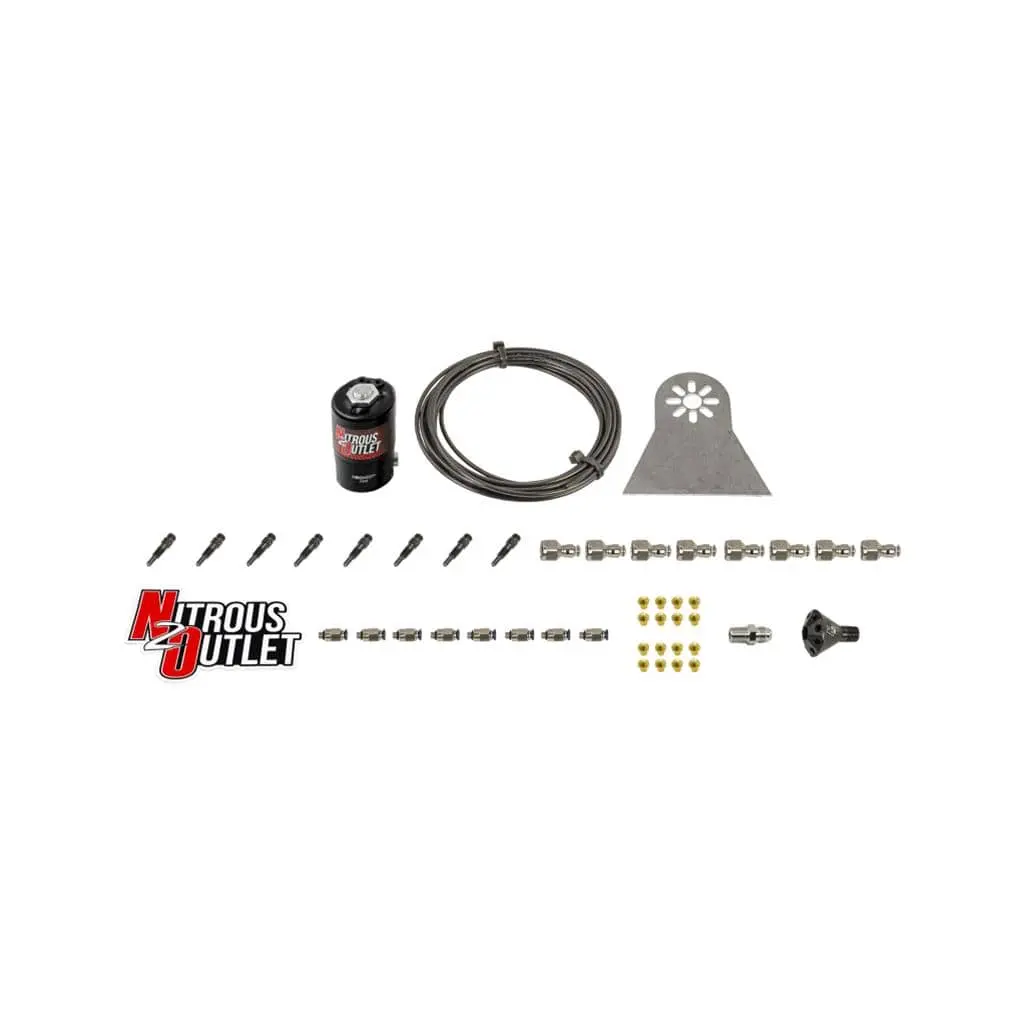Nitrous Outlet Dry Nitrous System – Single-Stage, 10480-H-Sbt Carbureted Setup 1