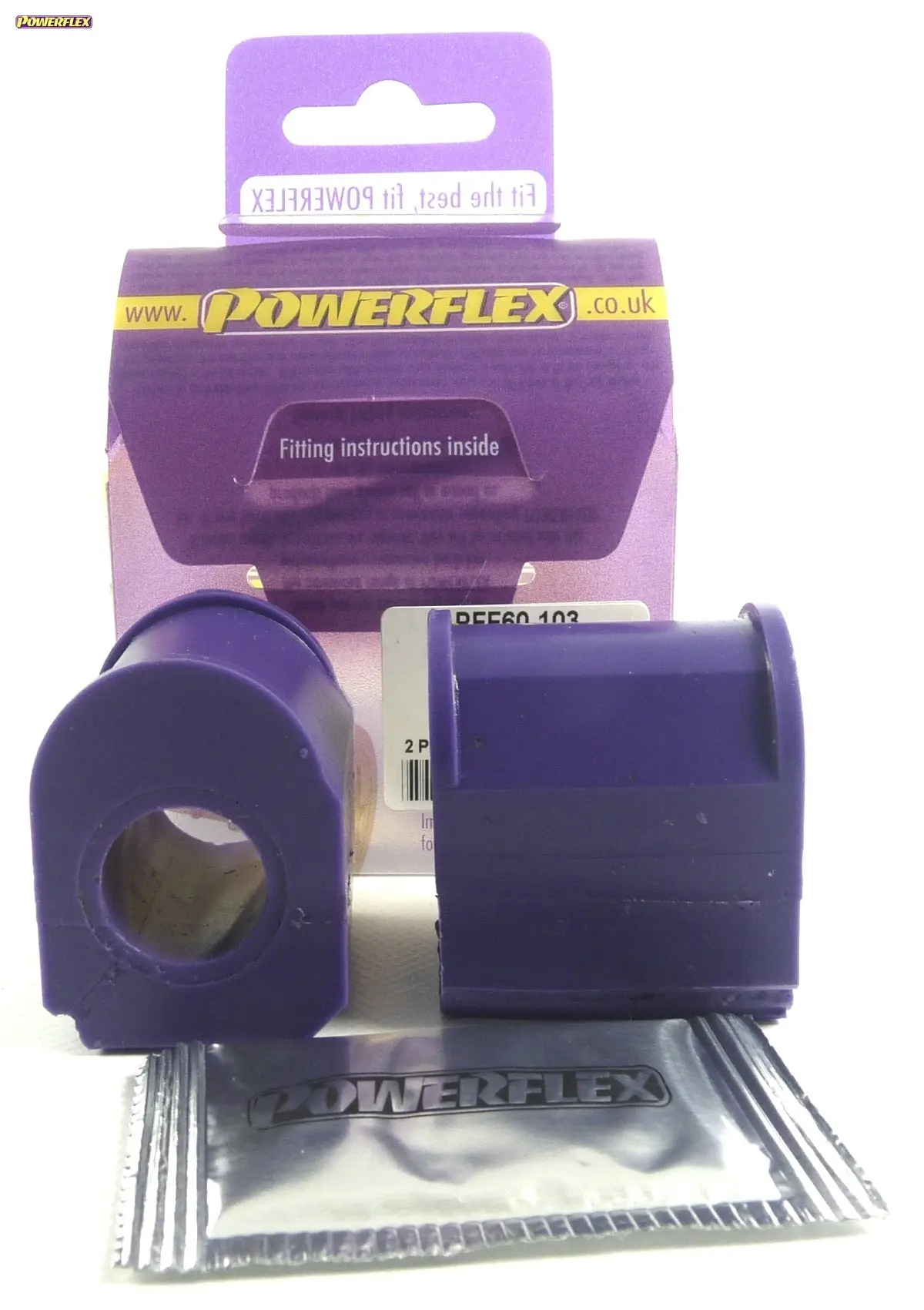 Powerflex Pff60-103 Front Anti Roll Bar Inner Mount 19Mm 19Mm 1