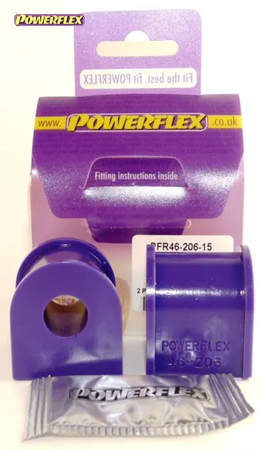Powerflex Pfr46-206-15 Rear Anti Roll Bar Bush 15Mm 15Mm 1