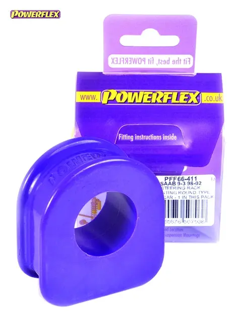 Powerflex Pff66-411 Steering Rack Mounting Round Type 1