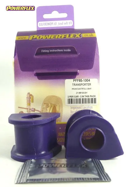 Powerflex Pff85-1004 Front Anti Roll Bar To Chassis Bush 21Mm 21Mm 1