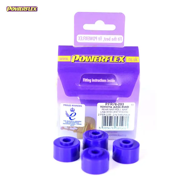 Powerflex Pfr76-203 Rear Anti Roll Bar Link Rod To Chassis Bush 1