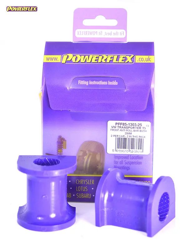 Powerflex Pff85-1303-25 Front Anti Roll Bar Bush 25Mm 25Mm 1