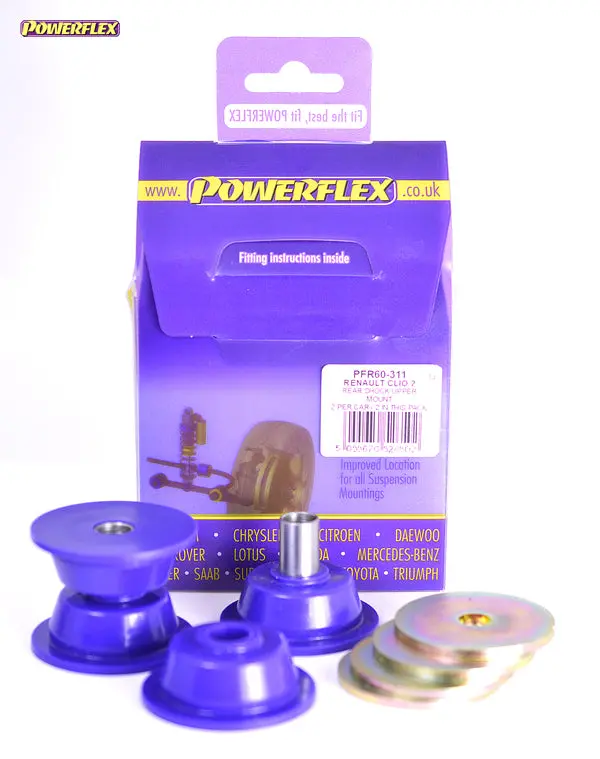 Powerflex Pfr60-311 Rear Shock Upper Mount 1