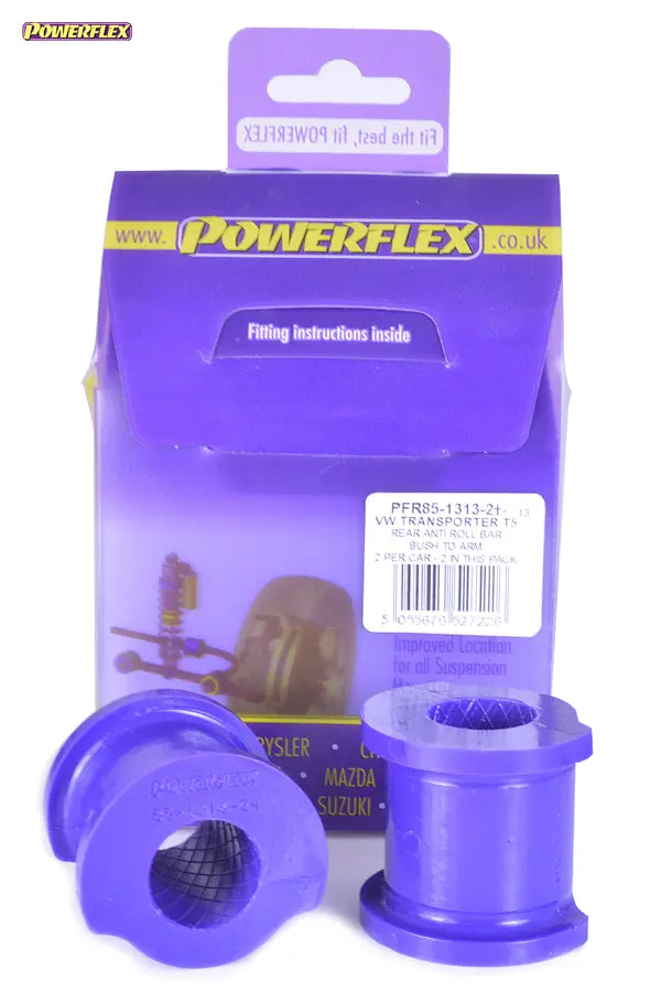 Powerflex Pfr85-1313-22 Rear Anti Roll Bar Bush To Arm 22Mm 22Mm 1