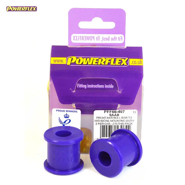 Powerflex Pff66-407 Front Anti Roll Bar To Wishbone Mounting Bush 1