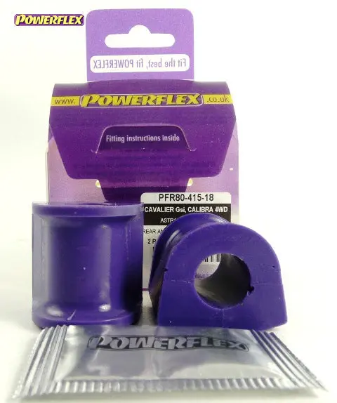 Powerflex Pfr80-415-18 Rear Anti Roll Bar Bush (Inner) 18Mm 18Mm 1