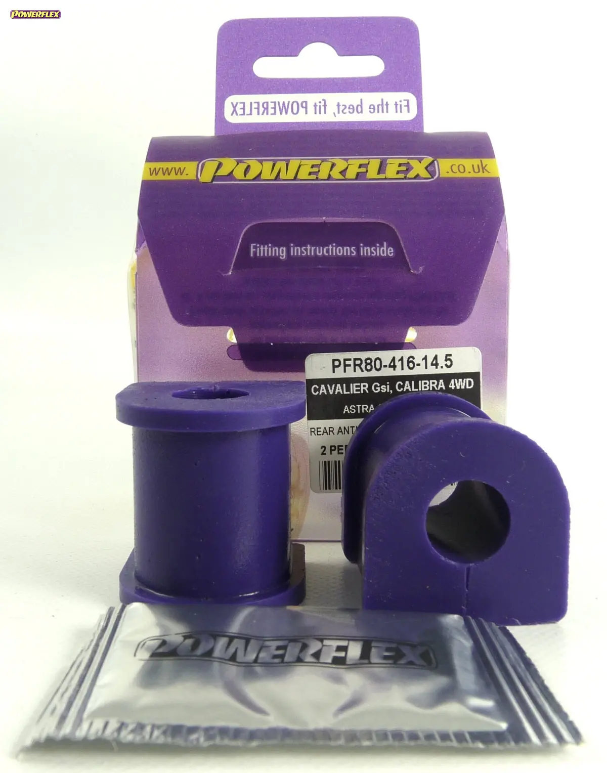 Powerflex Pfr80-416-14.5 Rear Anti Roll Bar Bush (Inner) 14.5Mm 14.5Mm 1