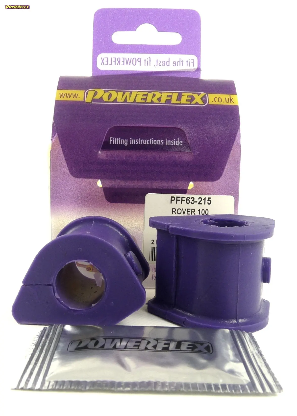 Powerflex Pff63-215 Front Anti-Roll Bar Inner Mount 17.5Mm 1