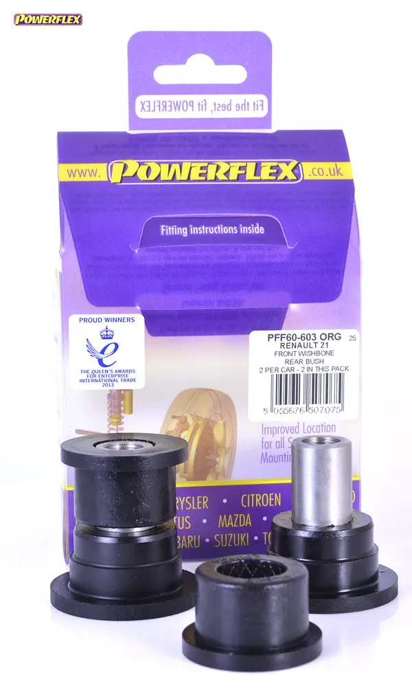 Powerflex Pff60-603 Org Front Lower Wishbone Rear Bush 1