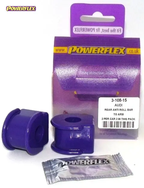 Powerflex Pfr3-108-15 Rear Anti Roll Bar To Control Arm 15Mm 1
