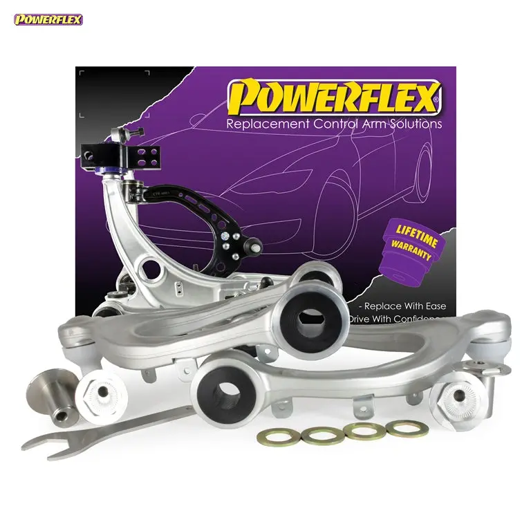 Powerflex Front Upper Control Arm Inc Bush Kit Camber Adjustable (Pff75k-304G ) For Tesla Model 3 (2017 - On) 1