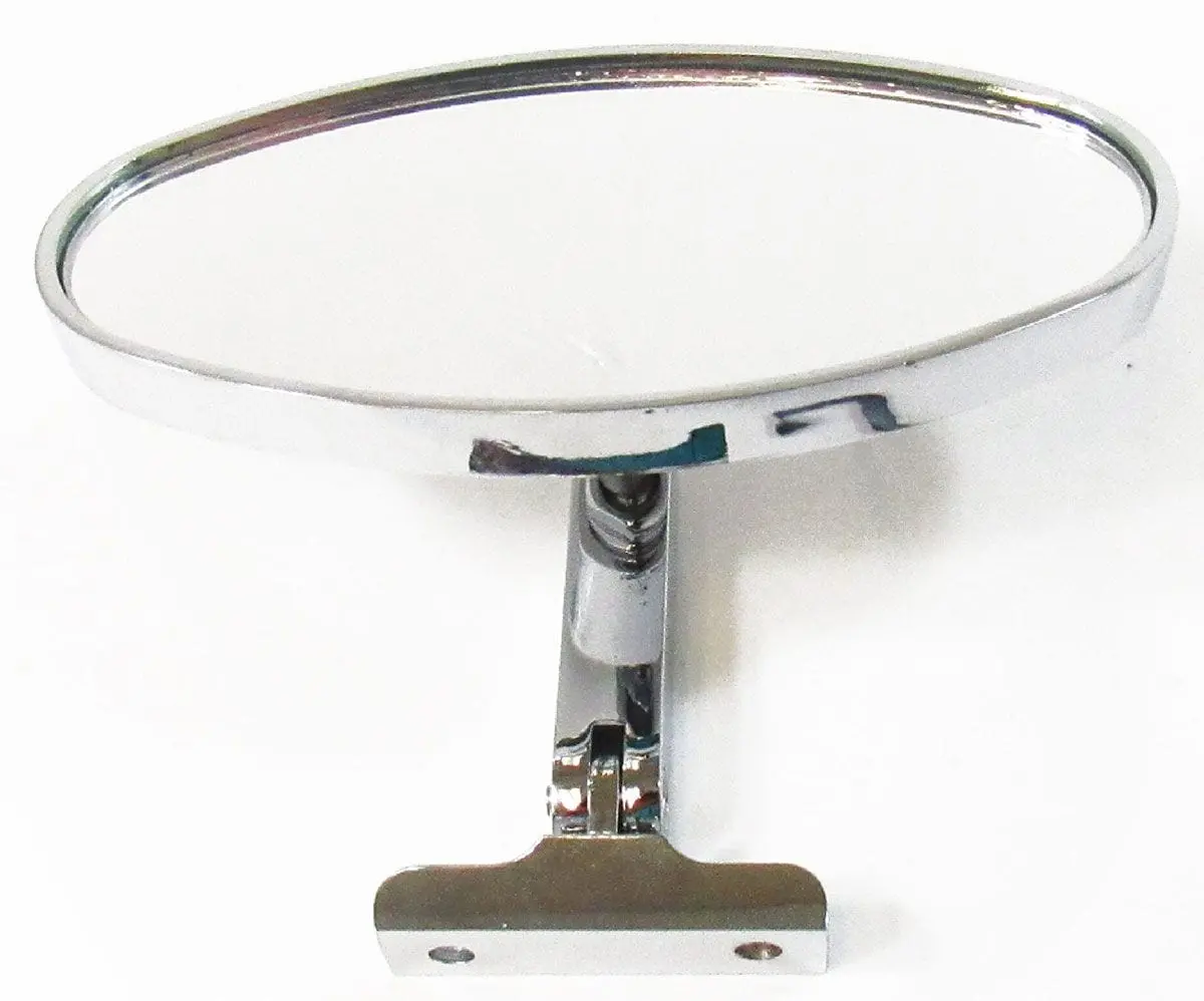 5-Inch Chrome Steel Oval Interior Rearview Mirror – Rpcr6616 1