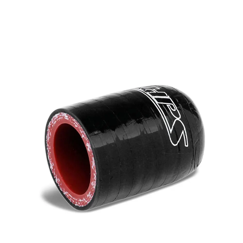 Hps 1-1/2" (38Mm) Id, 1-3/4" Long Black Silicone Reinforced Coolant Cap For Bypass Heater Vacuum Valve Water Port 1