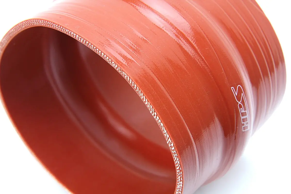 Hps 3" (76Mm) Id Hump Couple Hose 4-Ply Aramid High Temp 500F Silicone Orange 4" Length 2