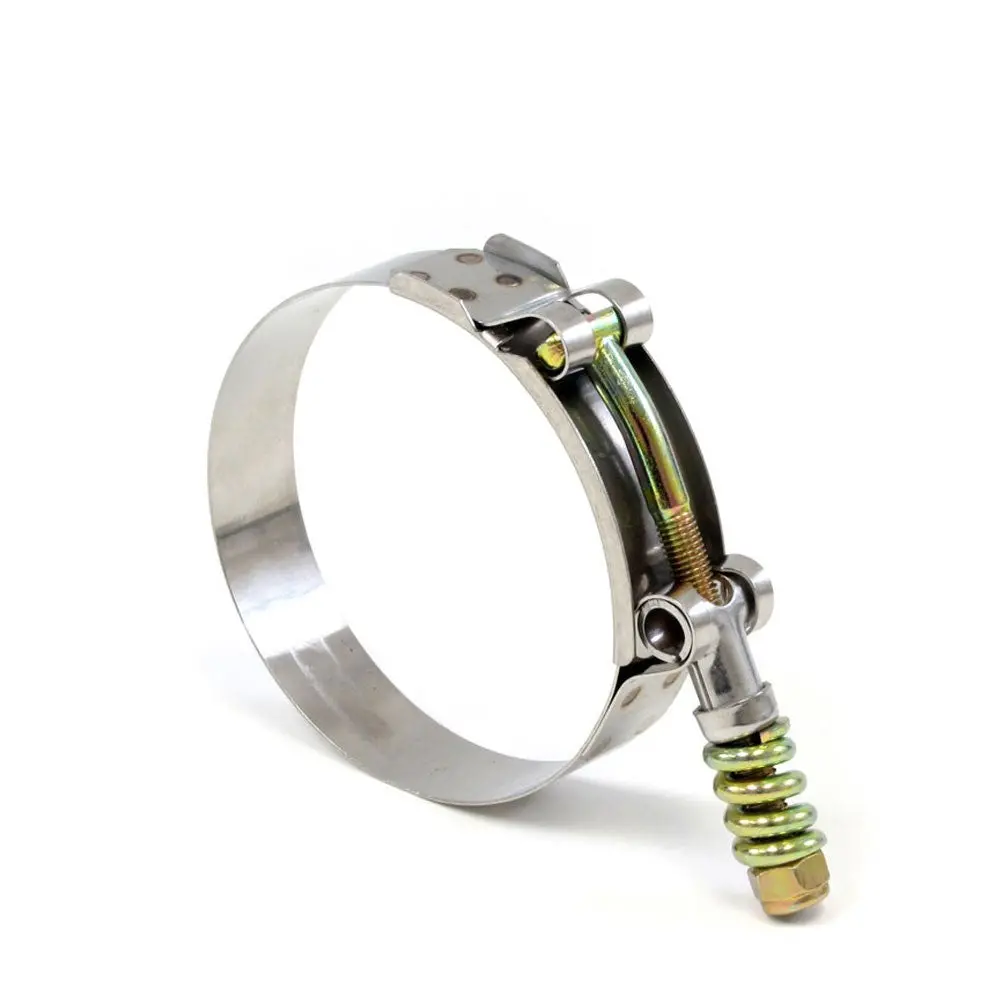 Hps Stainless Steel Constant Tension Spring Loaded T-Bolt Hose Clamp 1Pc Range 6.75"-7.06" (172-180Mm), 19Mm Band, #188 1