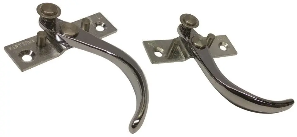 Vintique Interior Door Handles – Chrome-Finished, Classic Muscle Car Style (Vi18-702400-A) 1