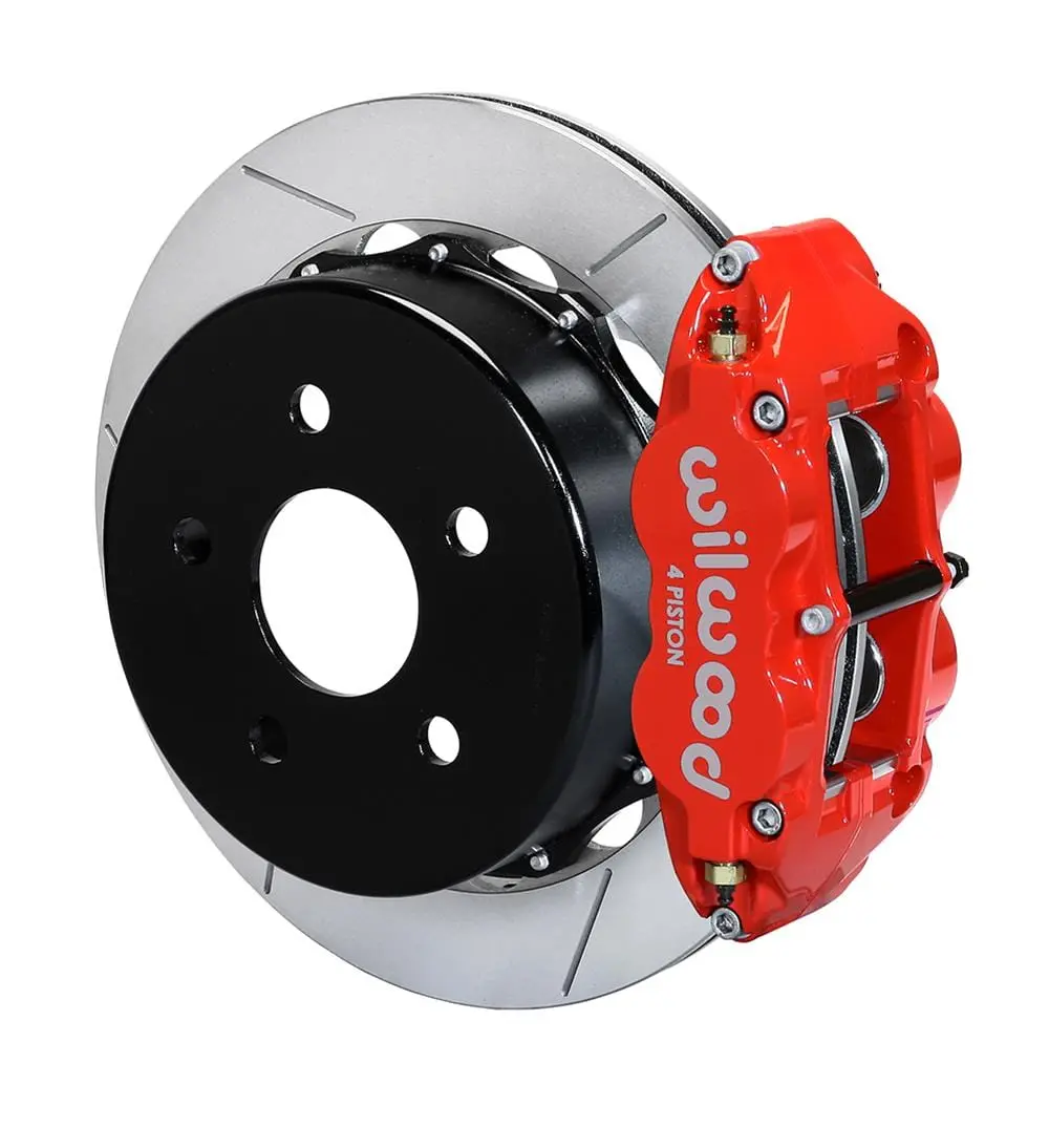 Wilwood 140-14066-R Forged Superlite 4R Rear Big Brake Kit – Includes Parking Brake Integration 1