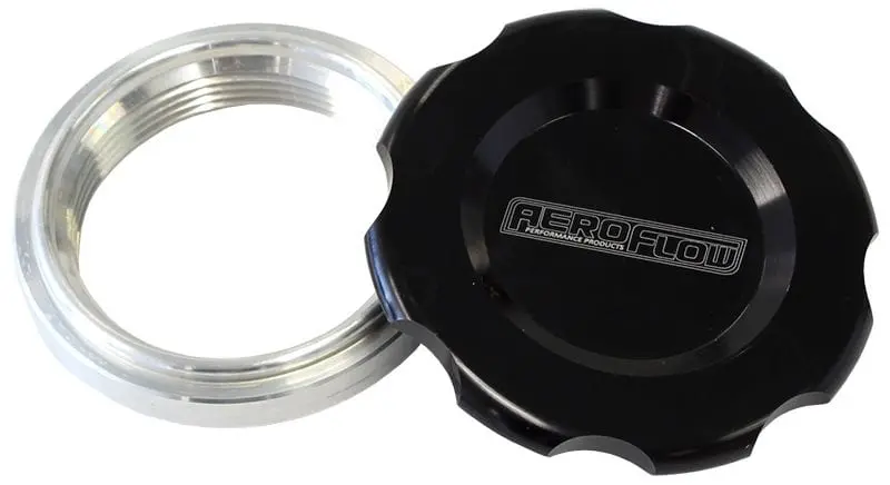 Low-Profile Billet Aluminum Fuel Cap And Bung Assembly – Af465-32Blk 1