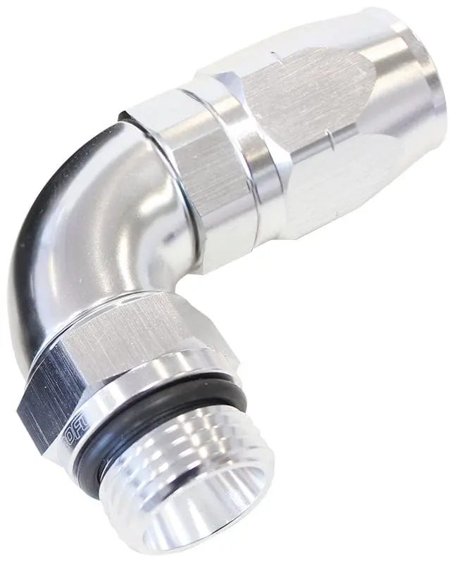 Af549-06-08S Swivel Hose Fitting – 90° Male Orb To -6An Adapter, Full-Flow Design 1